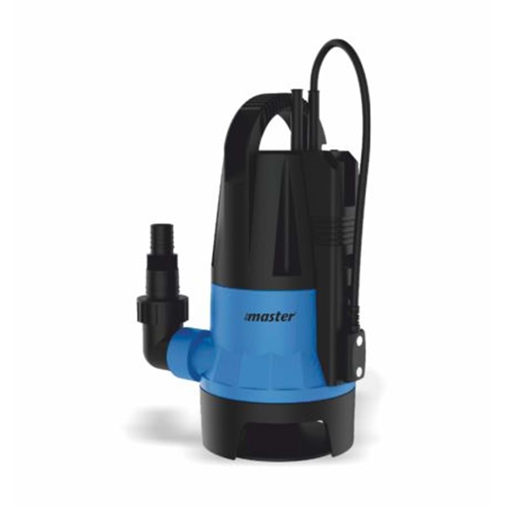 MASTER DALGIÇ POMPA KİRLİ SU AYARLI FLATÖR 900WATT 532110