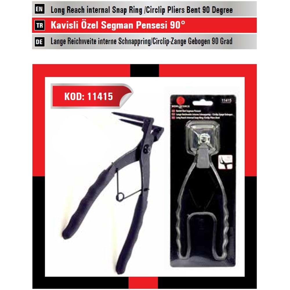 SEGMAN PENSESİ 90 DERECE 11415