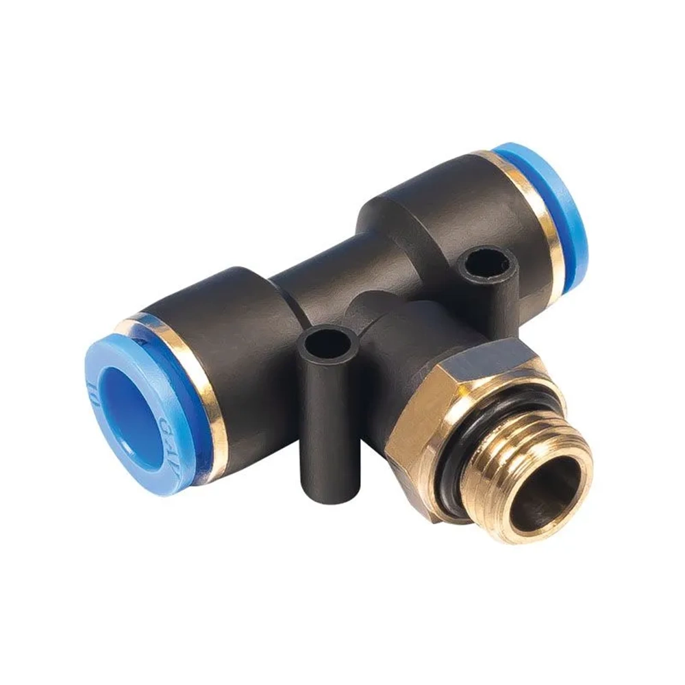 PNOMATİK ORTA BACAK T G 1/8''-10MM PB 10-01
