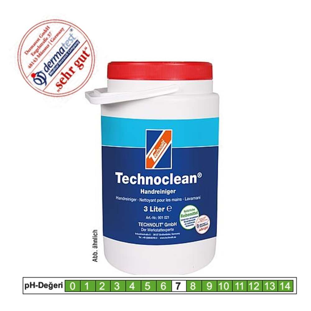 EL TEMİZLEME ''TECHNO CLEAN'' 3LT 901021 TECHNOLİT