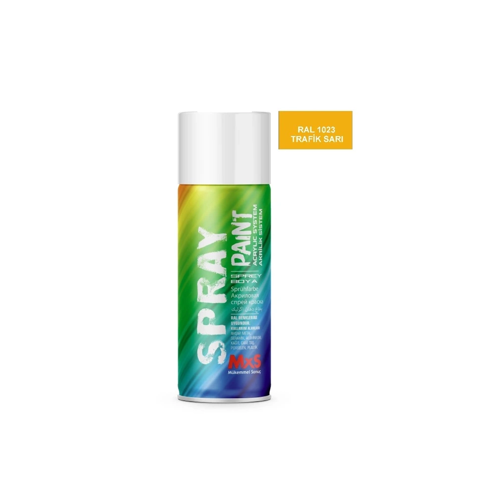 SPREY BOYA KROM SARI 1023 400ML. MXS