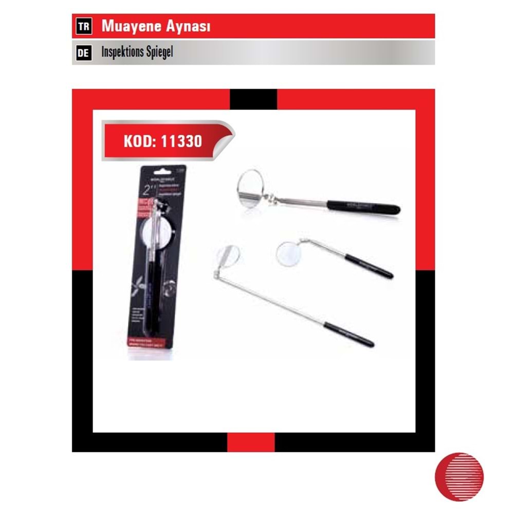 TELESKOPİK YUVARLAK AYNA 11330
