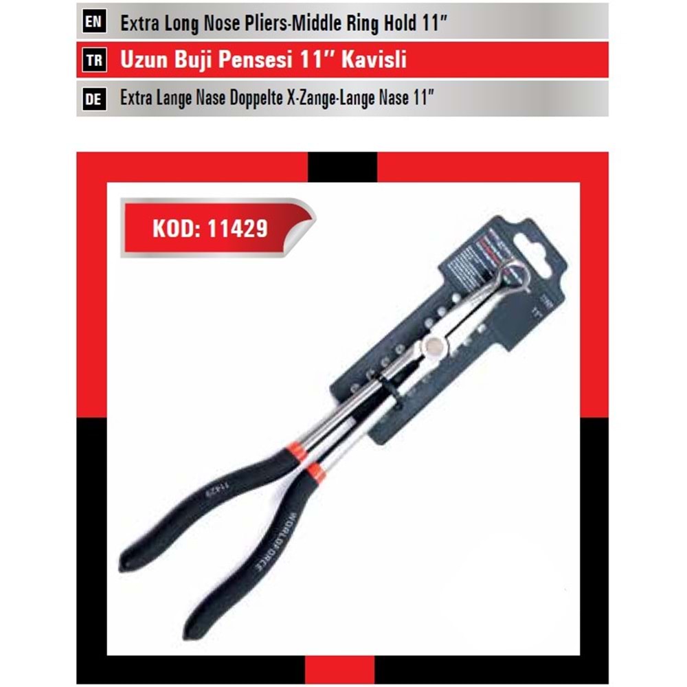 BUJİ PENSESİ UZUN 275MM 11429