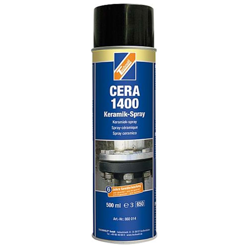 SERAMİK SPREY CERA1400 500ML. 860 014 TECHNOLİT