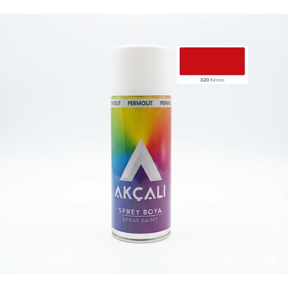 AKÇALI 320 SPREY BOYA KIRMIZI 400ML