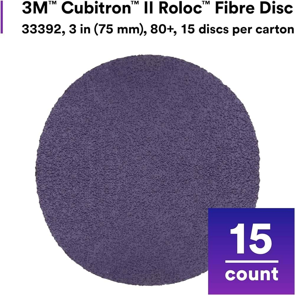 3M II FİBER ROLOC ZIMPARA 80*75CUBİTRON 33392