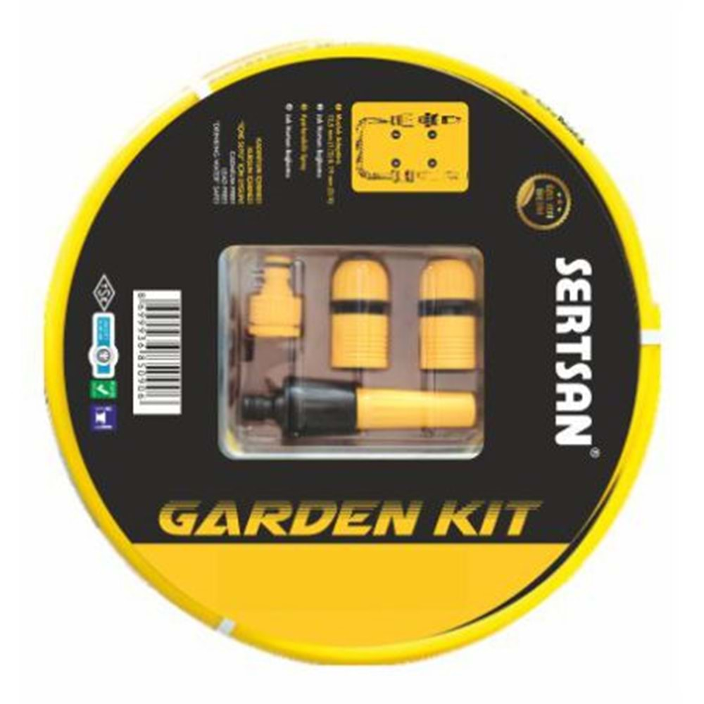 SPRİNG GARDEN SU HORTUMU ÖRGÜLÜ 1/2''*20MT.