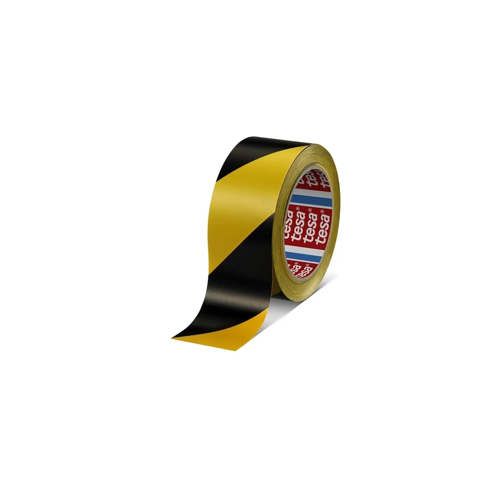 TESA YER İŞARETLEME BANTI 50*33MT. SARI-SİYAH 60760-00093