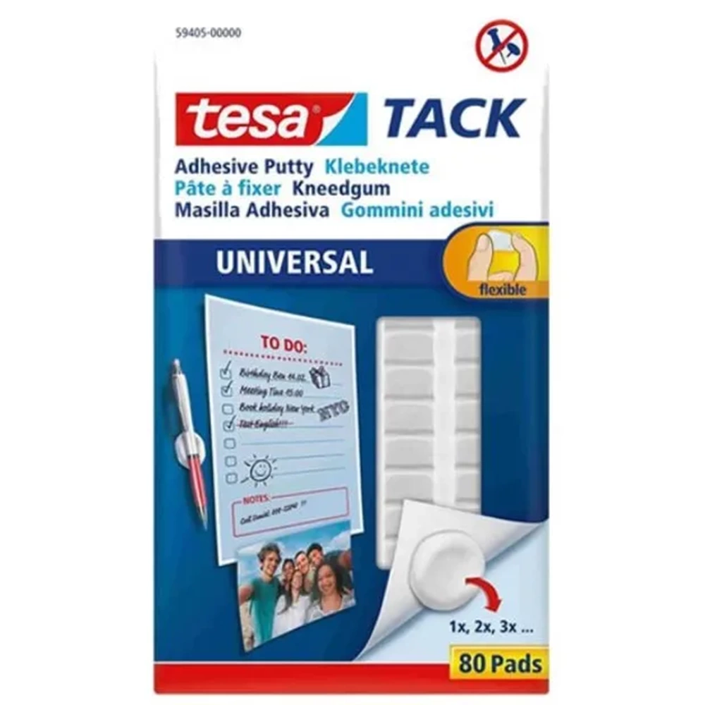 TESA ADHASİVE PUTTY HAMUR YAPIŞTIRICI 80 PRÇ. 59405-00000-01