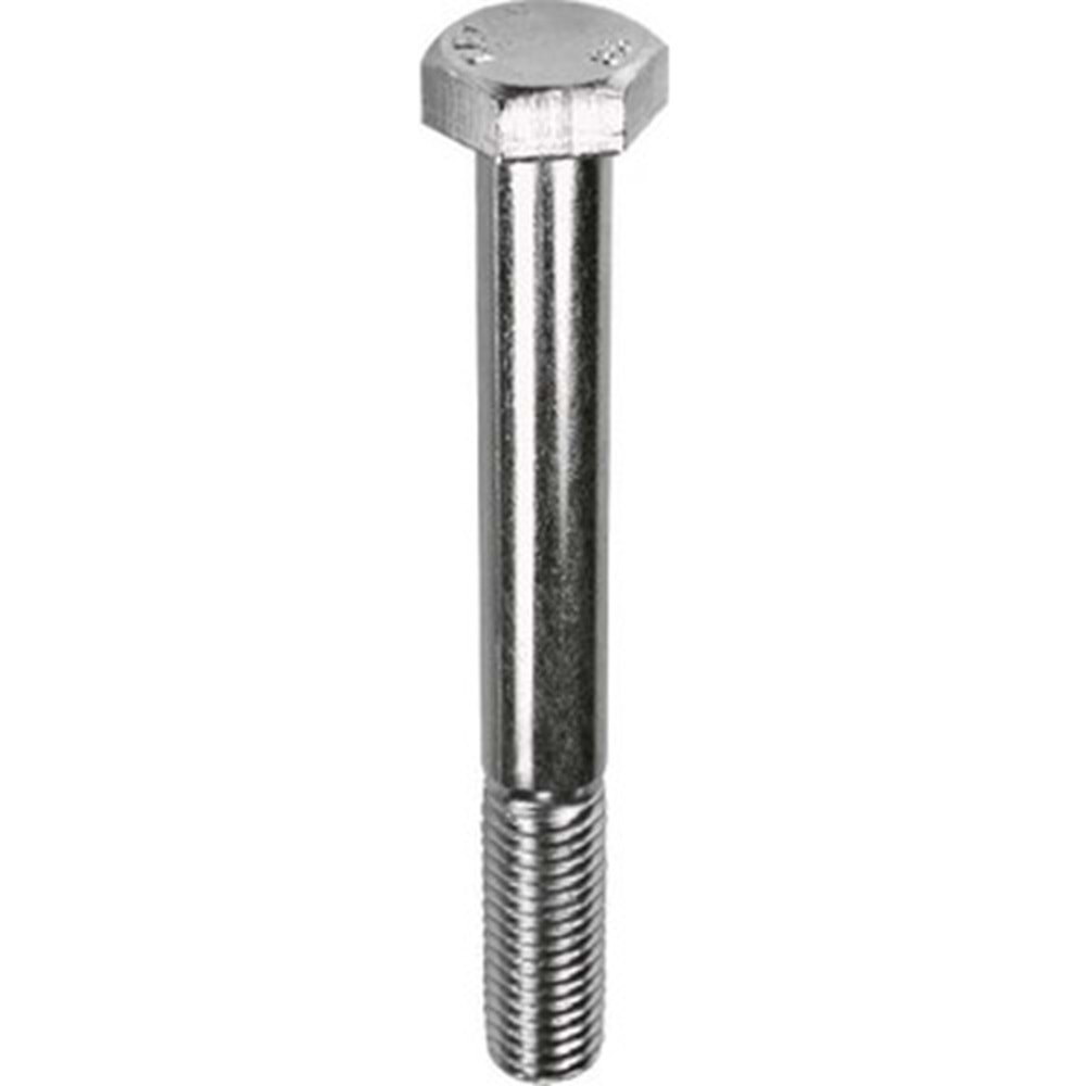 ALTI KÖŞE CİVATA 8.8 BEYAZ M20*60 DIN 931