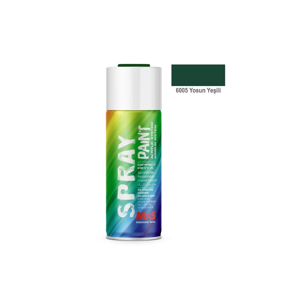 SPREY BOYA RAL 6005 YOSUN YEŞİL MXS
