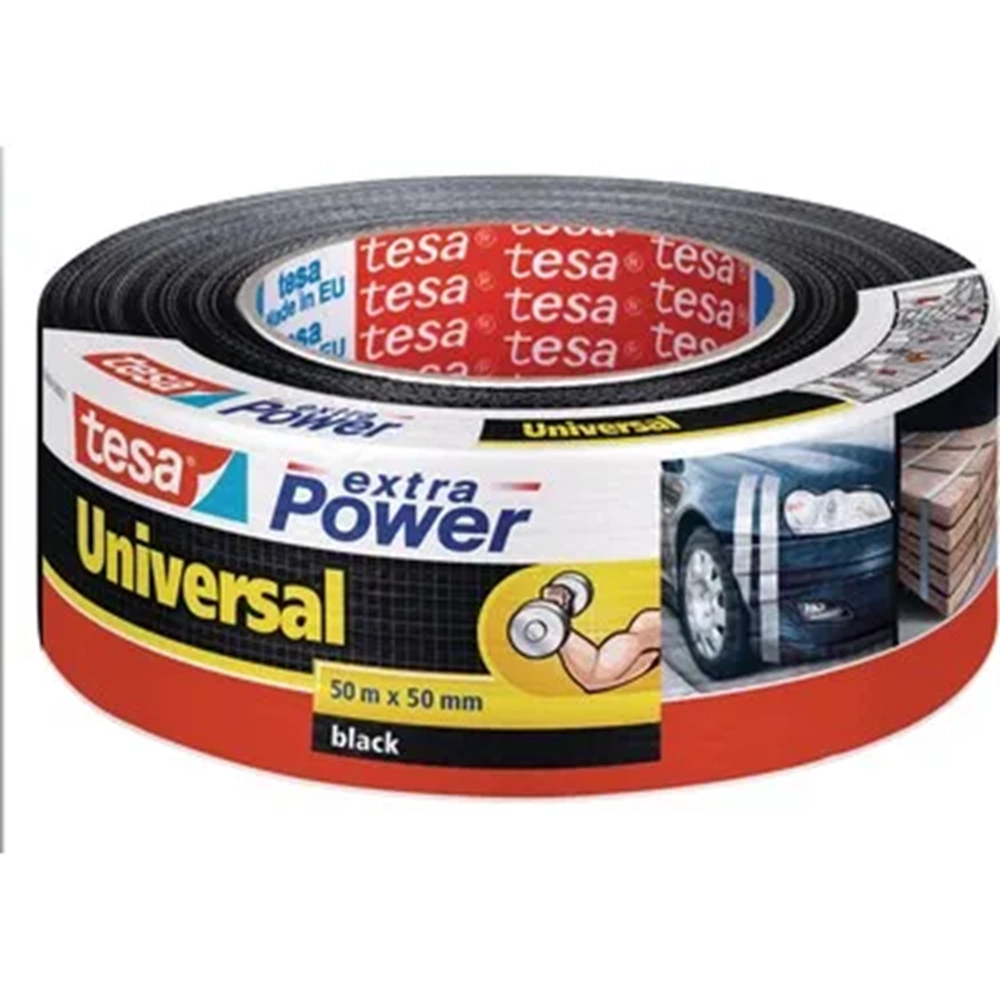 TESA DAYANIKLI DOKUMA XP BANT 50MM 50MT 56389-00001-08 SİYAH