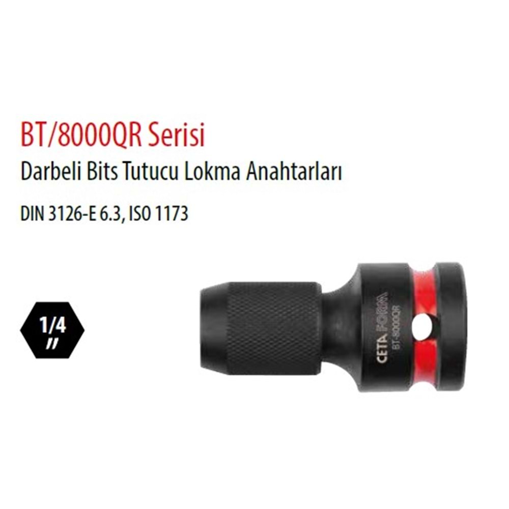 DARBELİ BİT'S TUTUCU LOKMA 1/2'' > 1/4