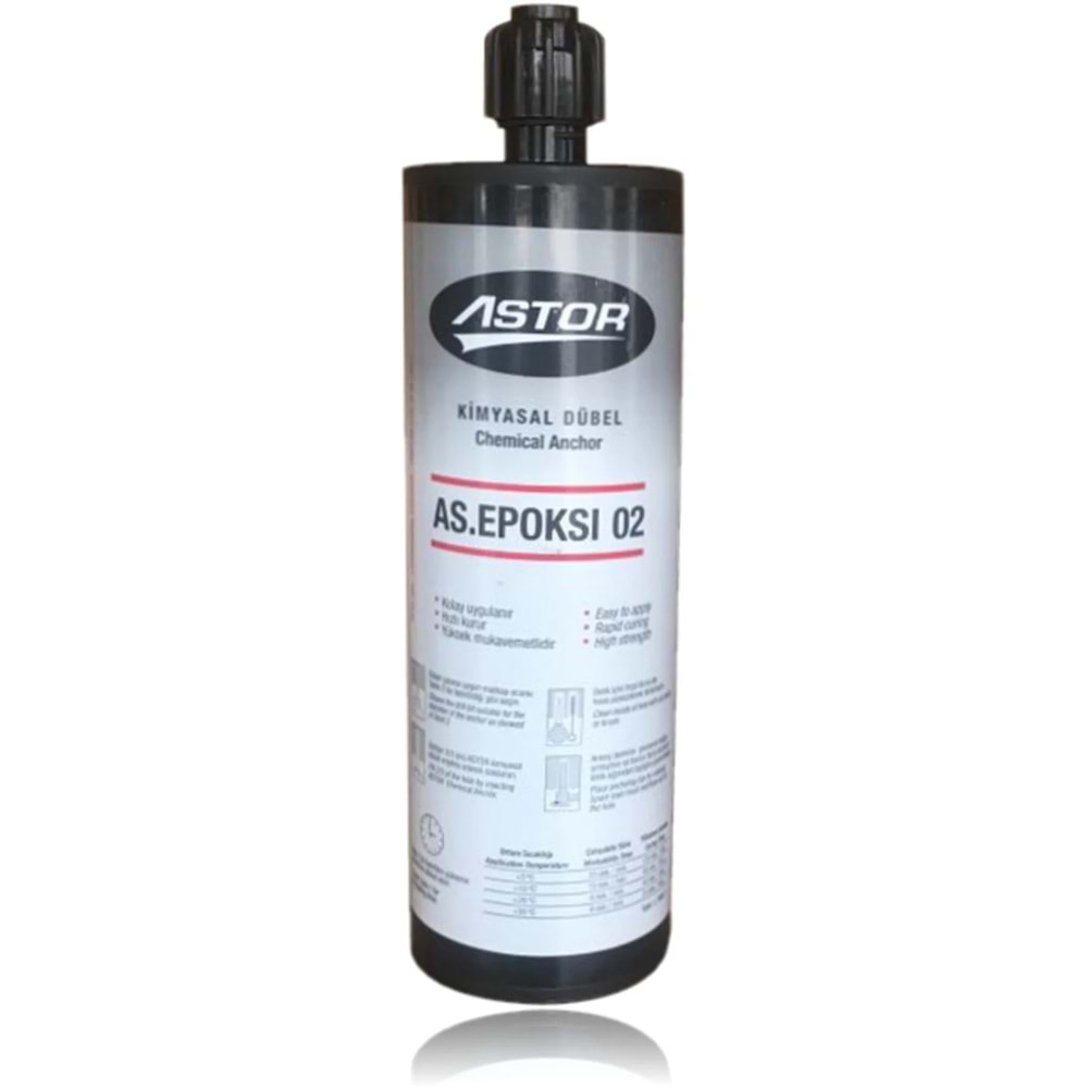 KİMYASAL DÜBEL EPOKSİ F1311 410ML.