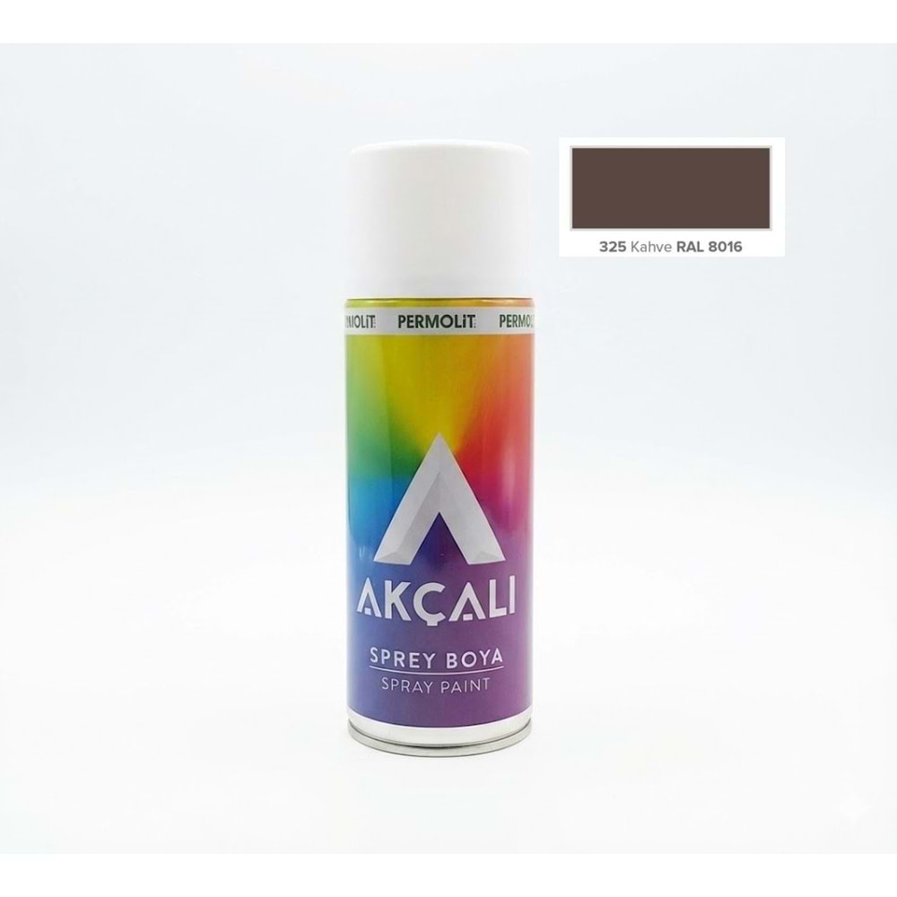 AKÇALI 325 SPREY BOYA KAHVE 400ML