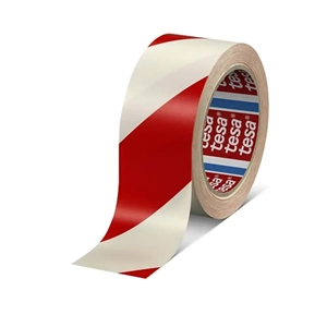 TESA YER İŞARETLEME BANTI 50*33MT. KIRMIZI-BEYAZ 60760-00092