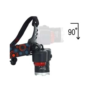 WATTON ŞARJLI 6000 LÜMEN LED KAFA LAMBASI WT-632