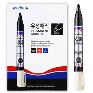 MUNHWA PERMANENT KOLİ KALEMİ SİYAH KK01