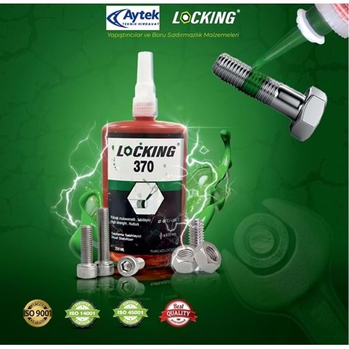 LOCKİNG 370 / 50ML CİVATA SABİTLEYİCİ YÜKSEK DERECE