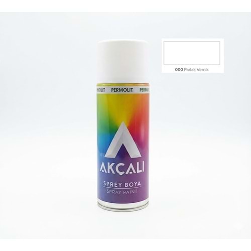 ŞEFFAF SPREY PARLAK VERNİK 400ML. MXS