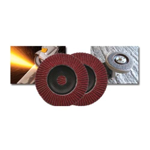 FLAP DİSK 115 - 60 KUM AL./OX.