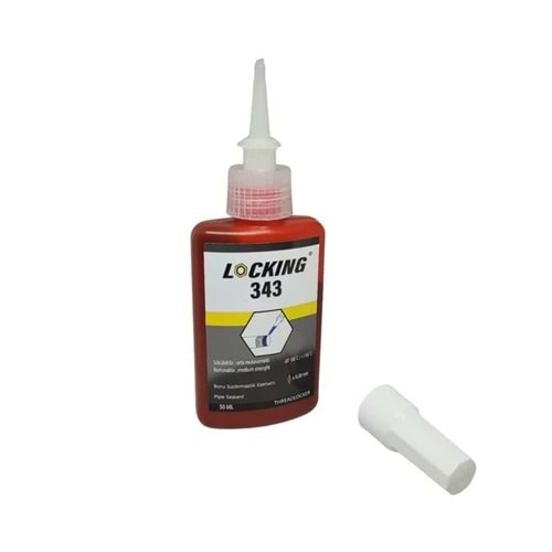 LOCKİNG 343 / 50ML CİVATA SABİTLEYİCİ ORTA DERECE