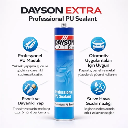 KAPORTA MASTİĞİ 280ML. SİYAH DAYSON