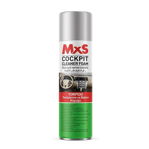TORPİDO TEMİZLEME BAKIM KÖPÜĞÜ 500ML. MXS