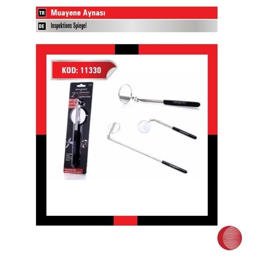 TELESKOPİK YUVARLAK AYNA 11330
