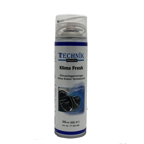 KLİMA TEMİZLEME SPREYİ 500ML TT 800 028 TECHNİK