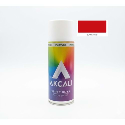 AKÇALI 320 SPREY BOYA KIRMIZI 400ML