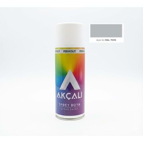 AKÇALI 7035 SPREY BOYA AÇIK GRİ 400ML