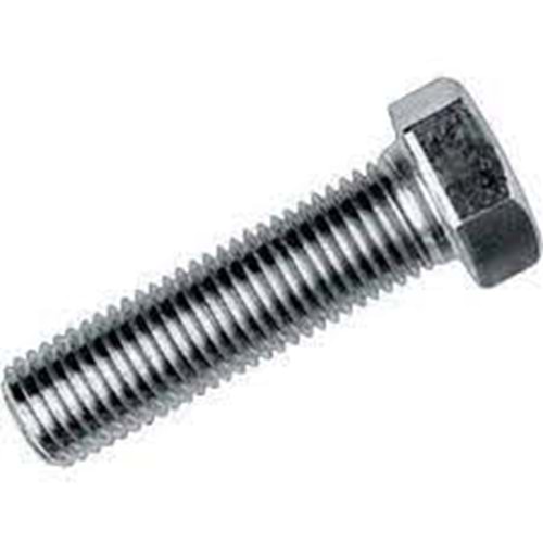 ALTI KÖŞE CİVATA 8.8 BEYAZ M24*40 DIN 933