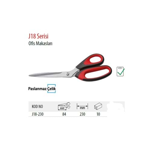 OFİS MAKASI 250MM J18-230 CF