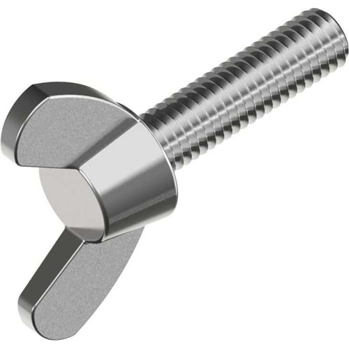 KELEBEK CİVATA DIN 316 A2-304 İNOX M8*20