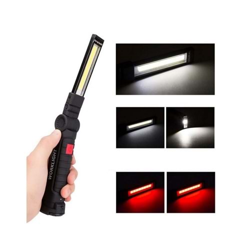 WATTON ŞARJLI MIKNATISLI KATLANIR LED LAMBA WT-295