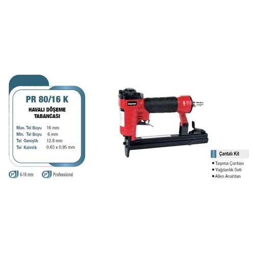 HAVALI ZIMBA TABANCASI 6-16MM PR 80/16 K