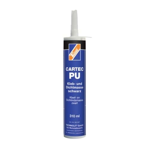 TECHNOLİT CARTEC PU YAPIŞTIRICI SIZDIRMAZ 310ML. SİYAH 902 807
