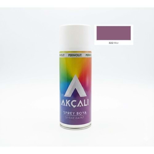 AKÇALI 322 SPREY BOYA MOR 400ML