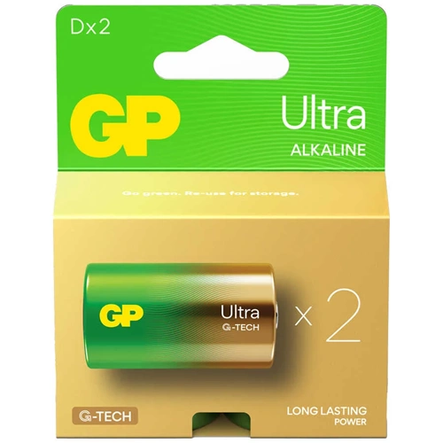GP KALIN PİL ALKALİN 13A LR20 2 Lİ