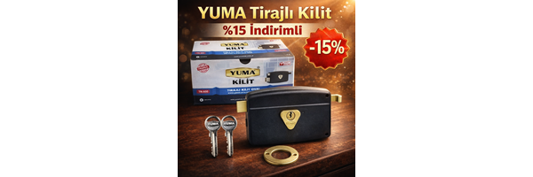 Yuma Tirajlı Kilit %15 İndirimli