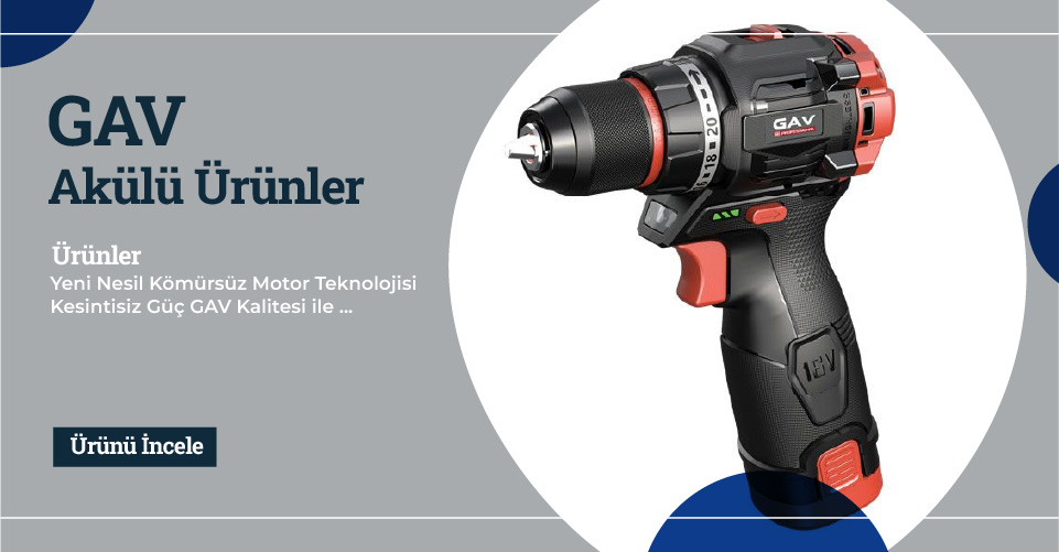 Gav Şarjlı El Aletleri