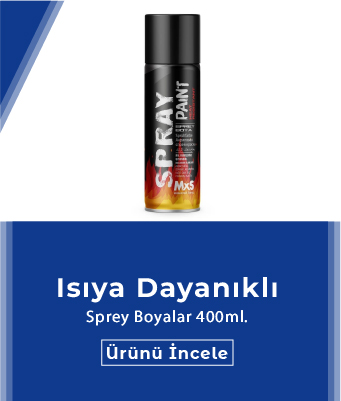 Isıya Dayanıklı Sprey Boya