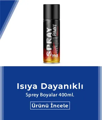 Isıya Dayanıklı Sprey Boya
