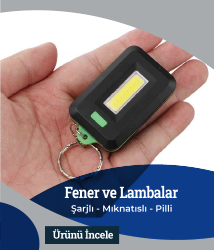 Şarjlı Mıknatıslı Led Lamba