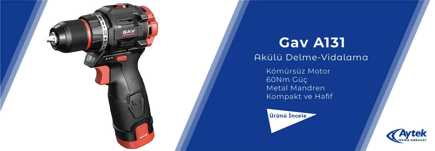 Gav akülü vidalama16V 60Nm