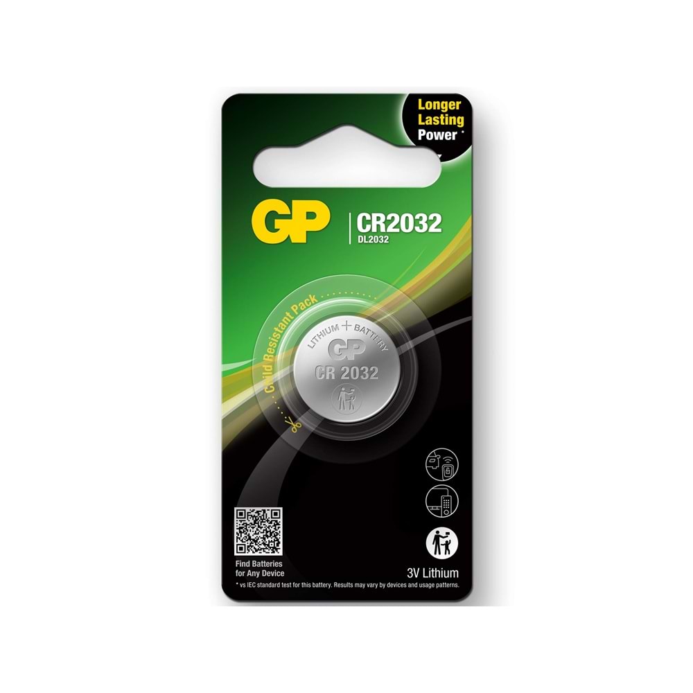 GP CR 2032 ELECTRONİCS