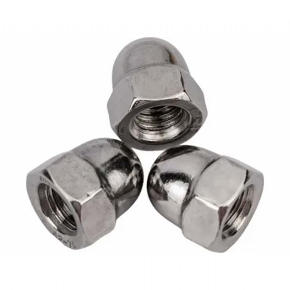 KÖR SOMUN M10 DIN 1587 INOX A2 304