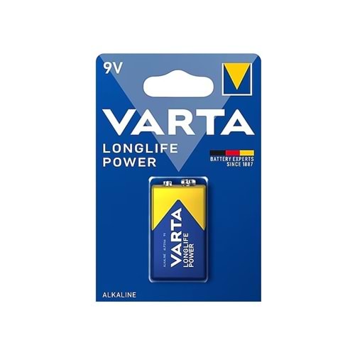 VARTA LONGLİFE POWER 9V ALKALİN