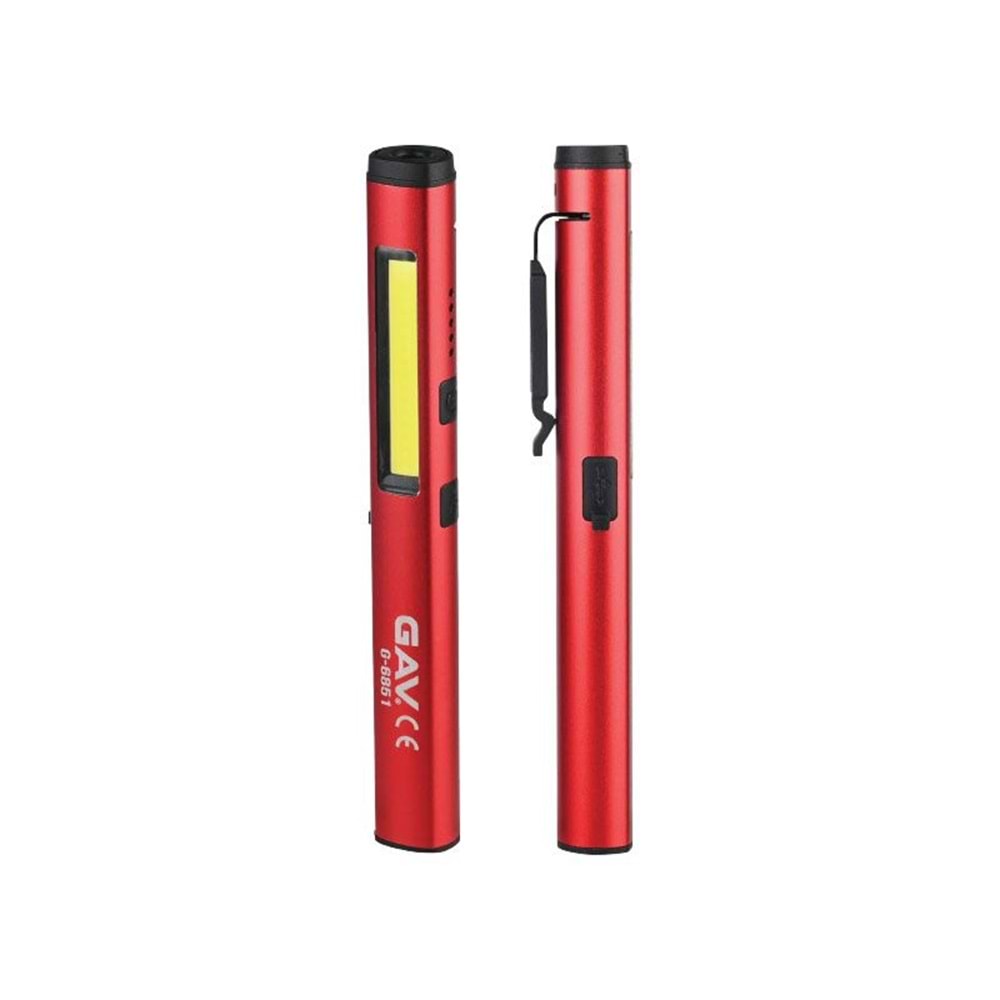 ŞARJLI MIKNATISLI LED LAMBA G6851 GAV